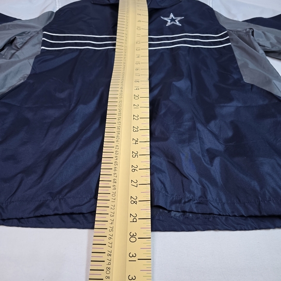 Reebok mens zippered NFL Team Apparel jacket. Size Large in blue, gray, wht,blk - Picture 10 of 13